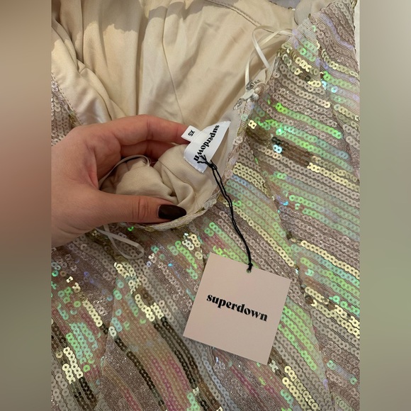 New Years Revolve Dress by SuperDown- sparkly & Sequence XS - Picture 5 of 9